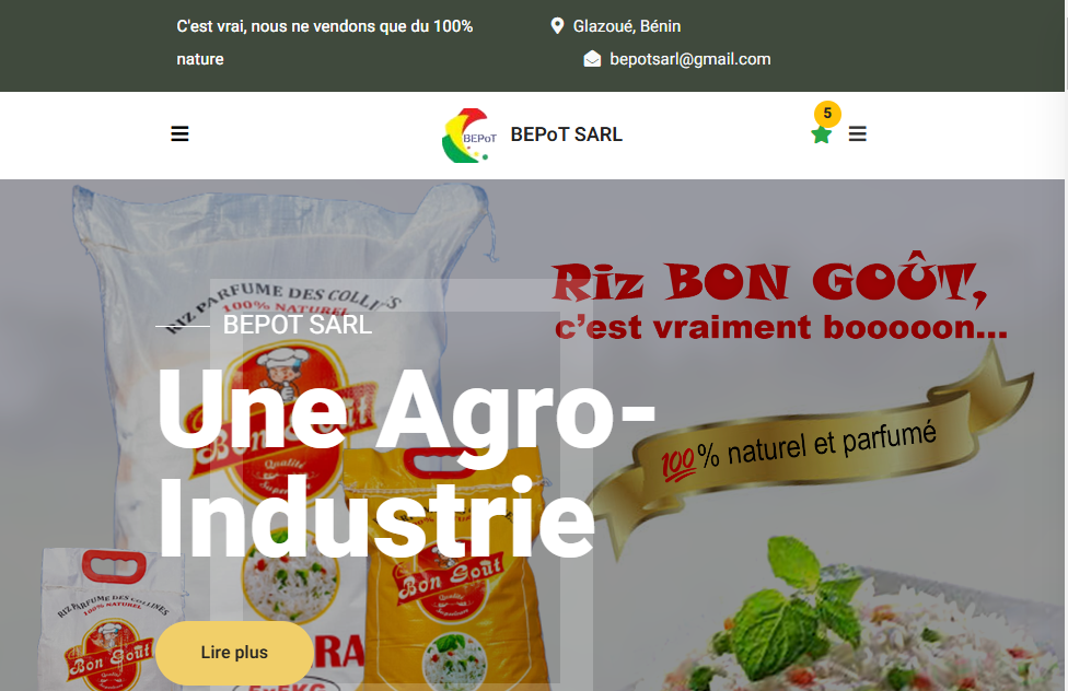 image réalisation de TwoF Technologies Showcase BEPoT SARL
